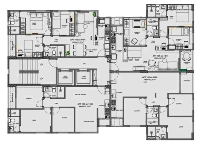 Imagem 2: Parc Jardin Apartamento com 3 dormitórios