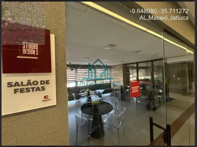Imagem 13: Apartamento Studio Mobiliado 31m² à venda na Jatiuca Área de Lazer Impecável