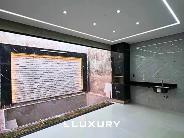 Imagem 4: Casa térrea de alto padrão com piscina e escritório no Residencial Havaí