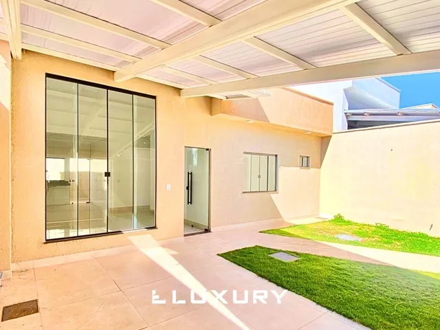 Imagem: Casa nova com 3 quartos e acabamento de