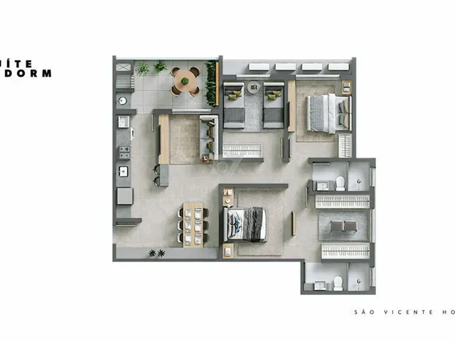 Imagem 15: São Vicente Home Club: o Conceito High Line de Viver em Itajaí