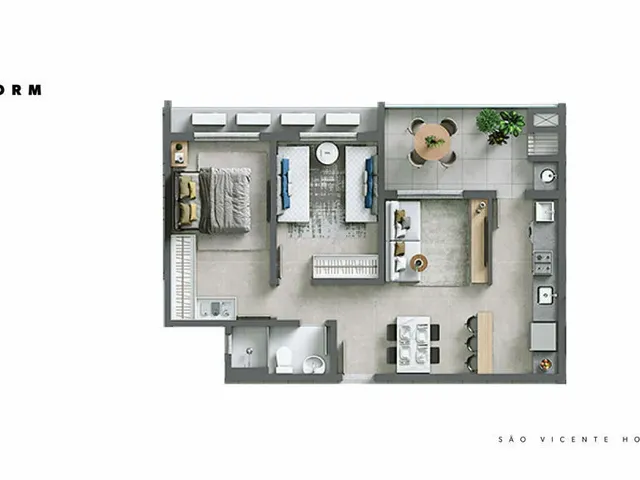 Imagem 9: São Vicente Home Club: o Conceito High Line de Viver em Itajaí