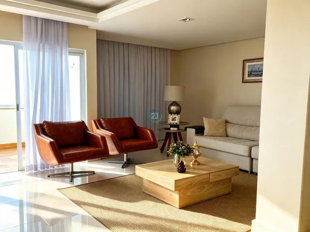 Imagem 11: Alugo amplo apartamento com vista para a Beira Mar Norte, 2 quartos, sacada, com 122m²