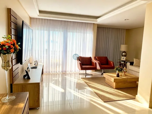 Imagem 6: Alugo amplo apartamento com vista para a Beira Mar Norte, 2 quartos, sacada, com 122m²