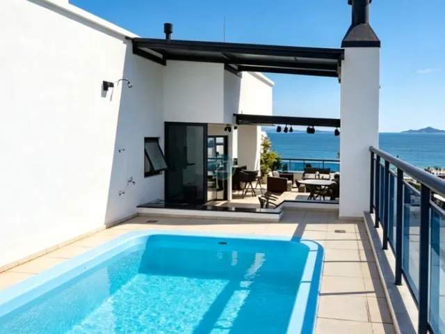 Imagem 11: Alugo ampla cobertura com 03 quartos, piscina privativa e 337m², com 03 vagas de