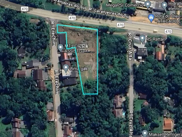 Imagem 5: Área Industrial na Br 470: 8.500 M de Grandes Possibilidades!