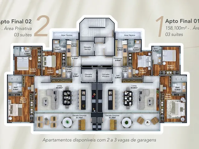 Imagem 12: D6 Ocean View – Luxo e Exclusividade em uma das Regiões Mais Valorizadas do Brasil