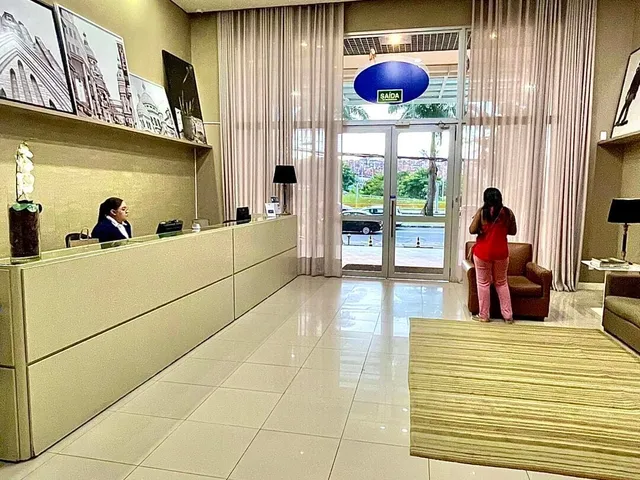 Imagem 10: Apartamento de 1/4 mobiliado, com varanda fechada e com hidromassagem, no Ed. Mundo Plaza