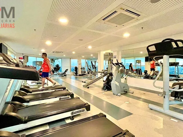Imagem 8: Apartamento de 1/4 mobiliado, com varanda fechada e com hidromassagem, no Ed. Mundo Plaza