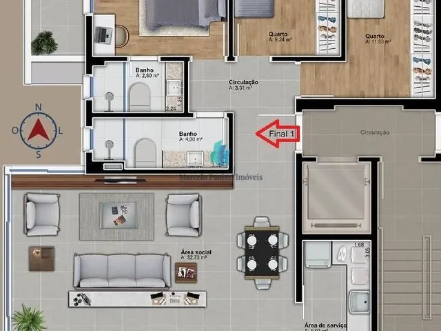 Imagem 8: Apartamento Novo