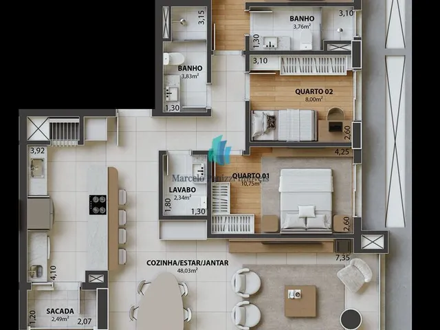 Imagem 6: Apartamento Construção