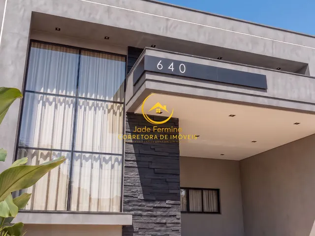 Imagem: A casa em condomínio possui 3 Dormitórios, 3 Suítes, 3