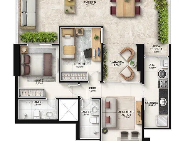 Imagem 15: Apartamento Alto Padrão em Jockey de Itaparica, Vila Velha/Es