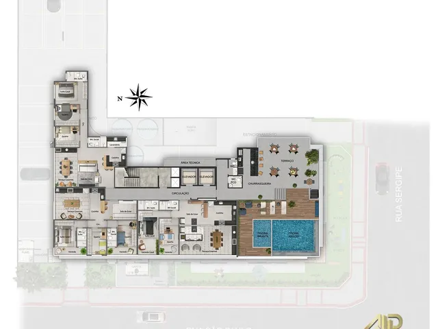 Imagem 5: Apartamento 2 e 3 Quartos Alto Padrão em Praia da Costa Vila Velha Es