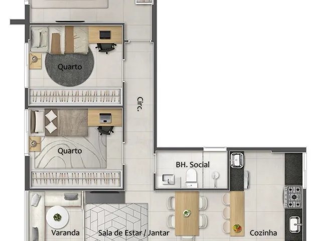 Imagem 2: Apartamento 2 e 3 Quartos Alto Padrão em Praia da Costa Vila Velha Es
