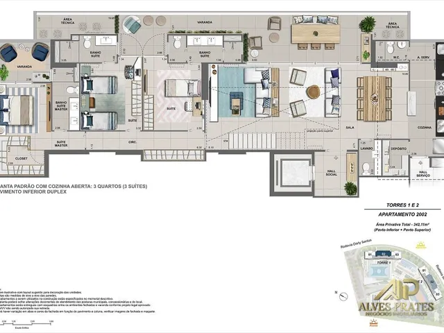 Imagem 4: Apartamento à venda no bairro Darly Santos - Araças - Vila Velha/ES
