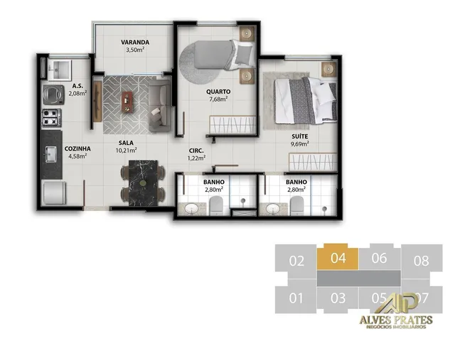 Imagem 2: Lançamento Apartamento 2 e 3 quartos em Residencial Coqueiral, Vila Velha - ES