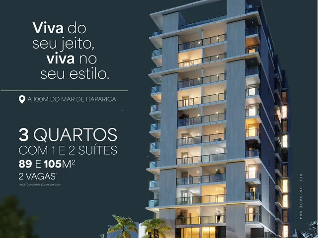 Imagem: Apartamento 3 quartos Alto Padrão, Praia