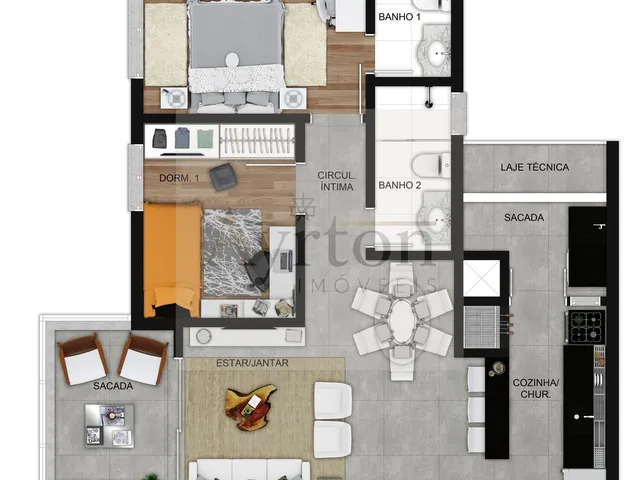 Imagem 12: Apartamento À Venda no Bairro Morro do Espelho - São Leopoldo/Rs