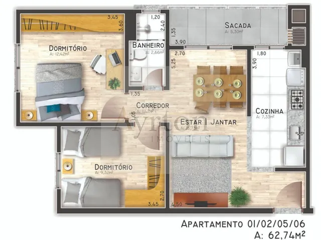 Imagem 3: Apartamento Padrão