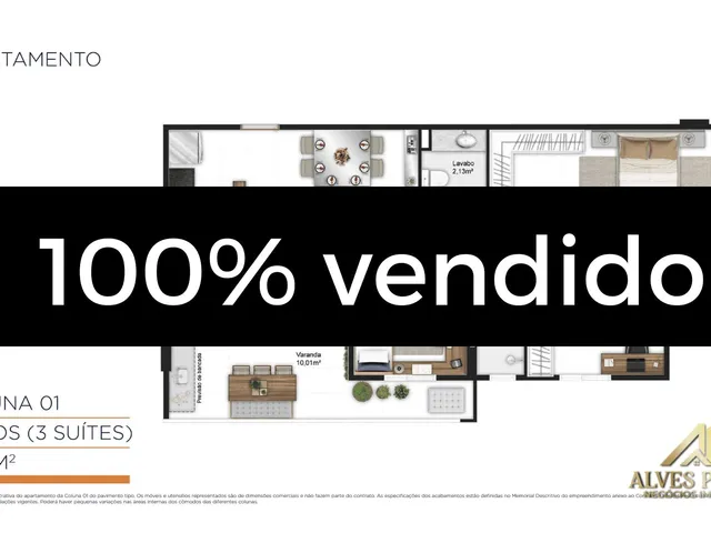Imagem 13: Apartamento 2 e 3 quartos Alto Padrão à Venda em Jardim Camburi, Vitoria ES