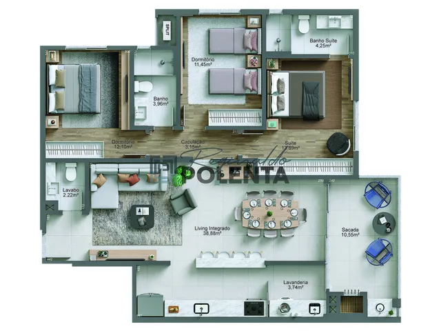 Imagem 12: Apartamento Alto Padrão - Mar Positano Residencial