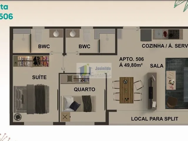 Imagem 9: Apartamento no bairro das Graças