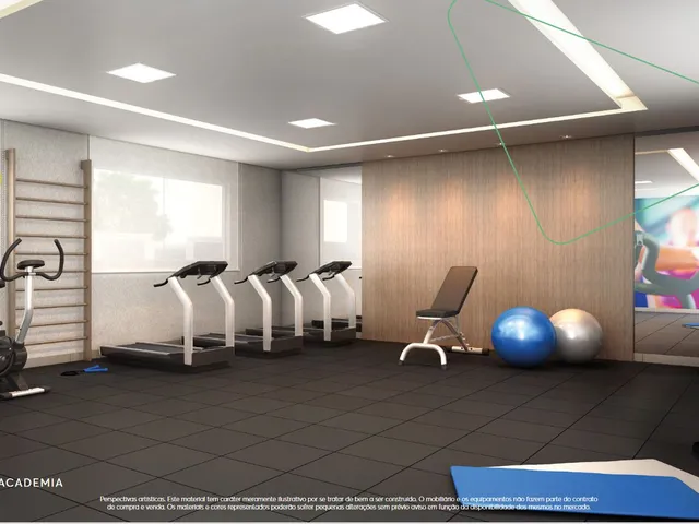 Imagem 2: Apto Padrão - 46.32 M²- 2 Quartos - 1 Suite - em Ponta de Campina, Cabedelo/Pb