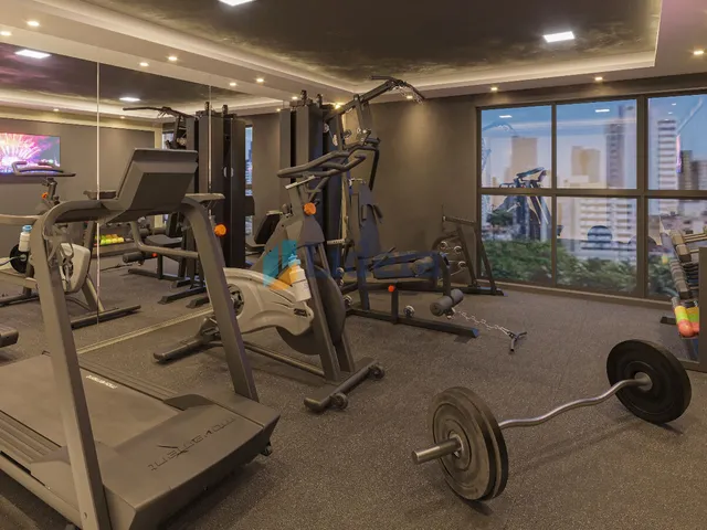 Imagem 3: Apto com 1 Quarto - 33,88M²- em Manaíra, João Pessoa/Pb