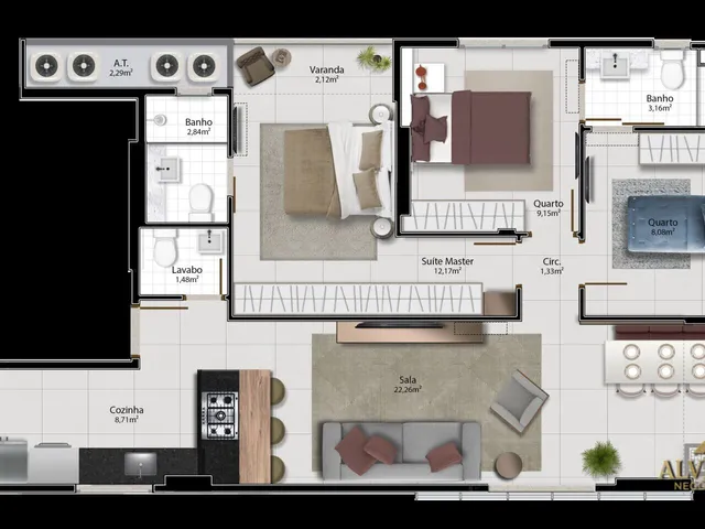 Imagem 7: Apartamento Alto Padrão em Praia do Canto, Vitória/Es