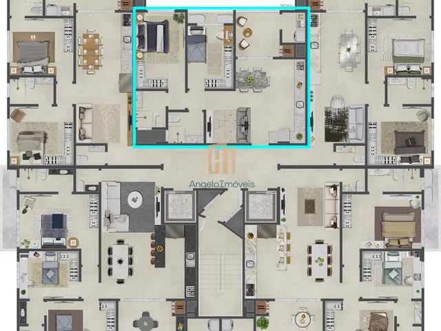 Imagem 4: Apartamento Alto Padrão no Centro de Navegantes