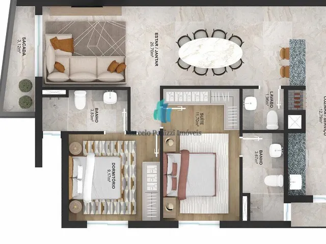 Imagem 11: Apartamento Construção