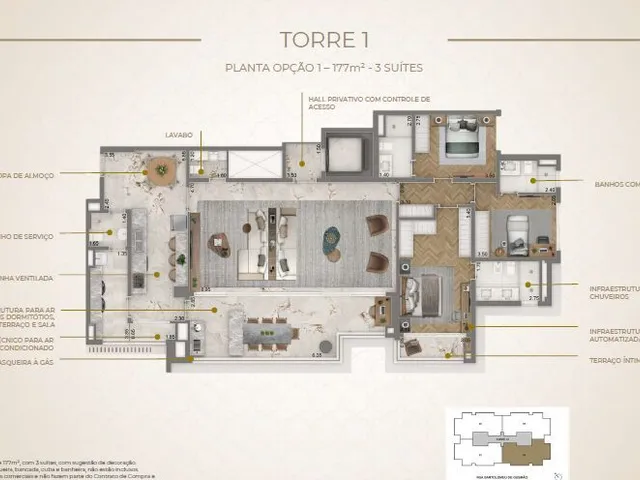 Imagem 6: 0 Apartamento com 3 dormitórios