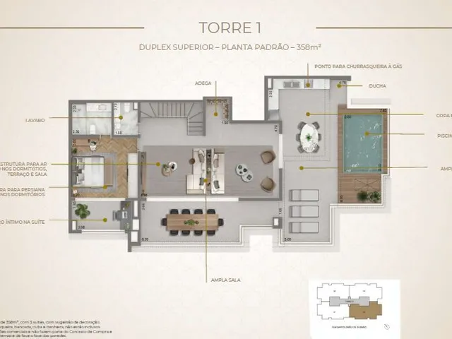 Imagem 4: 0 Apartamento com 3 dormitórios