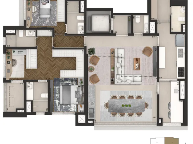 Imagem 9: 0 Apartamento com 3 dormitórios