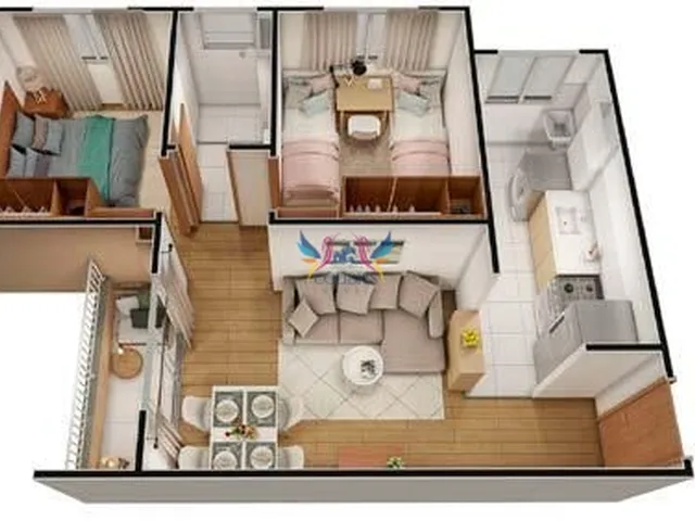 Imagem 8: Apartamento com Sacada