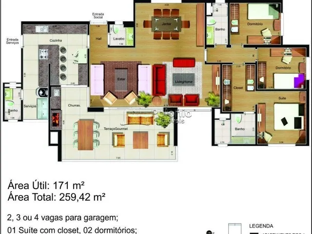 Imagem 10: Apartamento Apartamento com 3 dormitórios
