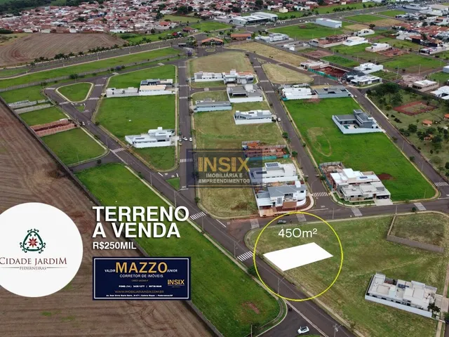 Imagem: Terreno a Venda no Condomínio Cidade Jardim