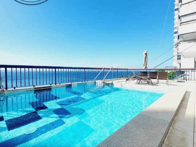 Imagem 12: APARTAMENTO 2/4 COM SALA AMPLIADA NO PALAIS DU VERSANT, VISTA MAR, 1 VAGA PRIVATIVA
