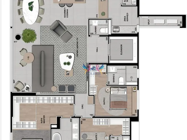 Imagem 5: AZTRIS Apartamento com 6 dormitórios