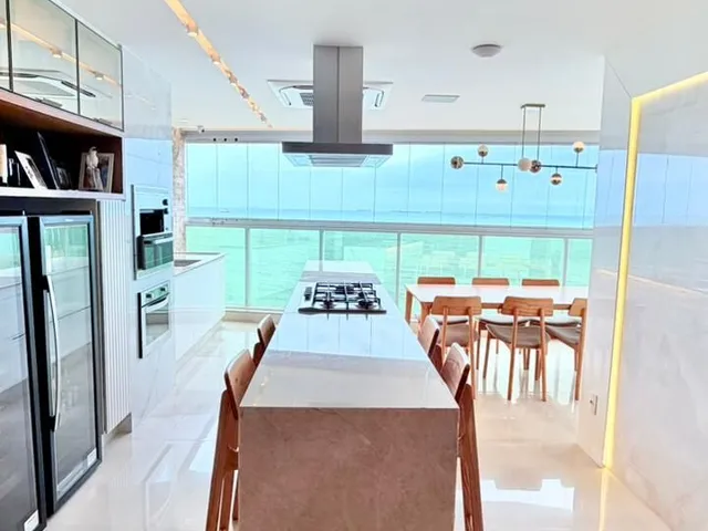 Imagem 15: Luxuoso Apartamento Frente Mar de 245M², 4 Suítes, 3 Vagas - Modalidade Porteira Fechada
