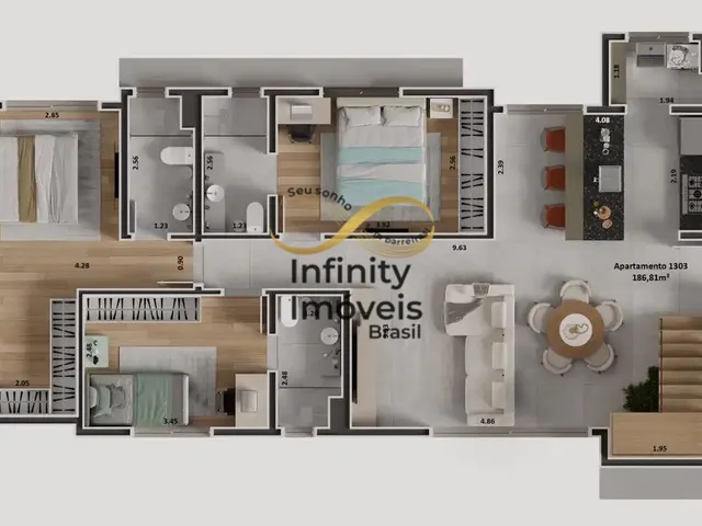 Imagem 15: Apartamento à venda no bairro Grajaú - Belo Horizonte/MG
