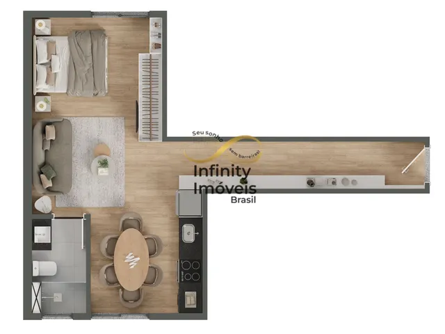 Imagem 5: BRISA DIAMOND SANTO AGOSTINHO - Apartamento à venda no bairro Santo Agostinho - Belo