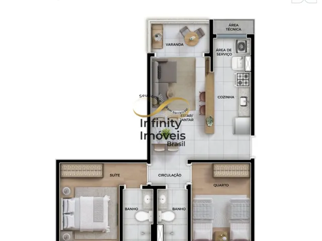 Imagem 10: HORIZON - Apartamento à venda no bairro Serrano - Belo Horizonte/MG