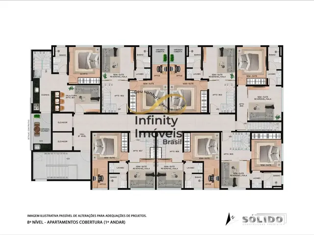 Imagem 7: Apartamento À Venda no Bairro Lourdes - Belo Horizonte/Mg