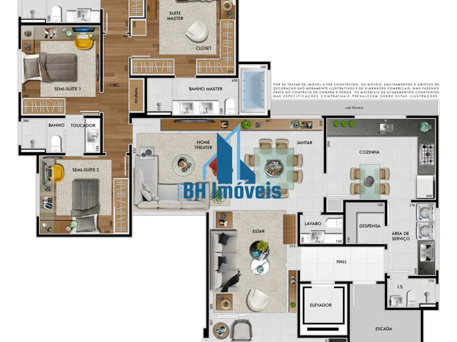 Imagem 2: Apartamento Alto Padrão em Castelo, Belo Horizonte/Mg