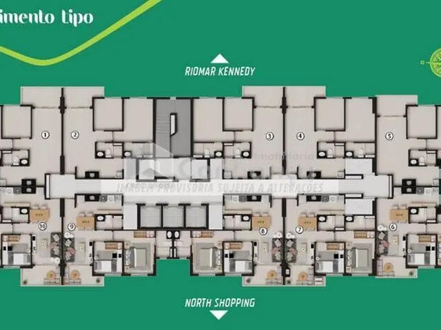 Imagem 7: Apartamento a Venda no Presidente Kennedy em Fortaleza/CE