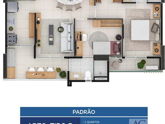 Imagem 9: Apartamento À Venda - em Construção - no Novo Empreendimento Versa - Bairro Lagoa Seca - Juazeiro do Norte/Ce