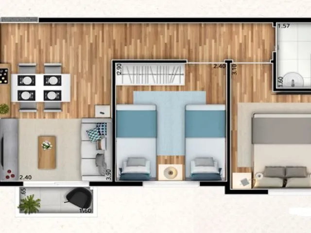 Imagem 14: Panorama Residencial - Parque Espacial