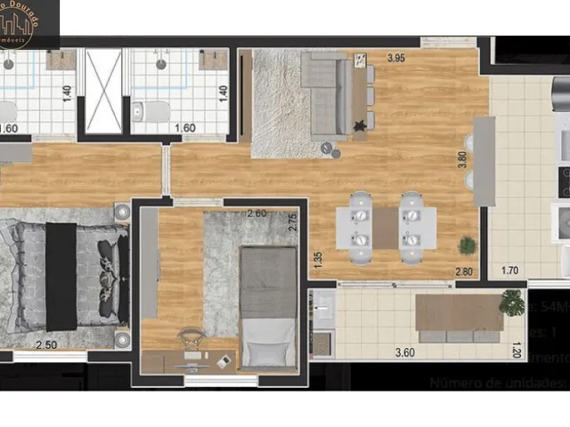 Imagem 12: 0 Apartamento com 2 dormitórios